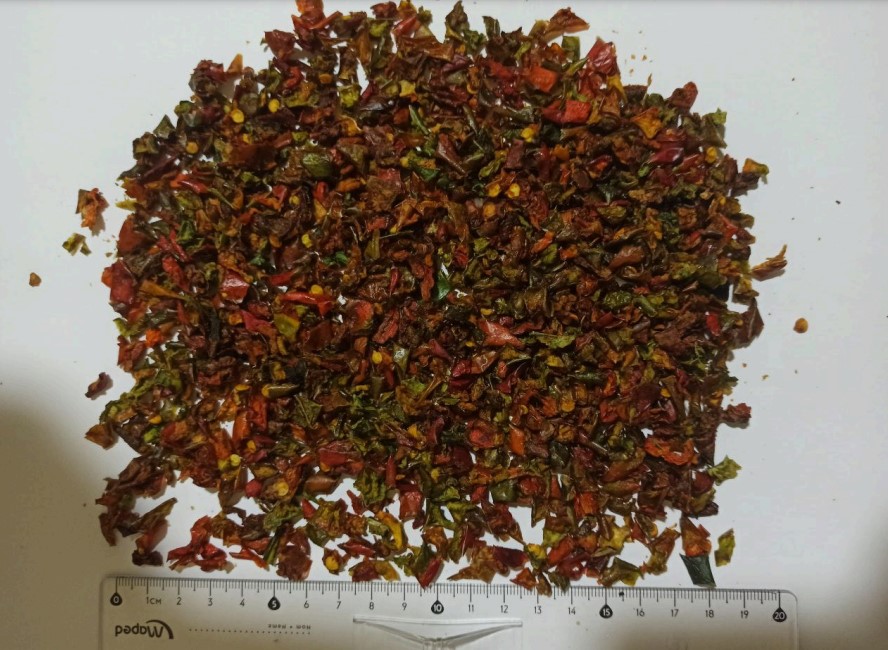 Сушеный болгарский перец заводская (паприка красная, зеленая)